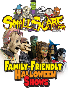 Visit SmallScare.com to see our Family-Friendly Animatronics!